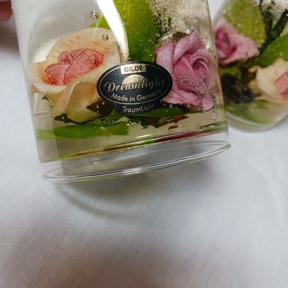 TraumLicht Gilde Glass Dreamlight Candle Holders Germany - Picture 3 of 14